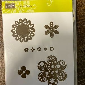 Stampin Up Printed Petals stamp set